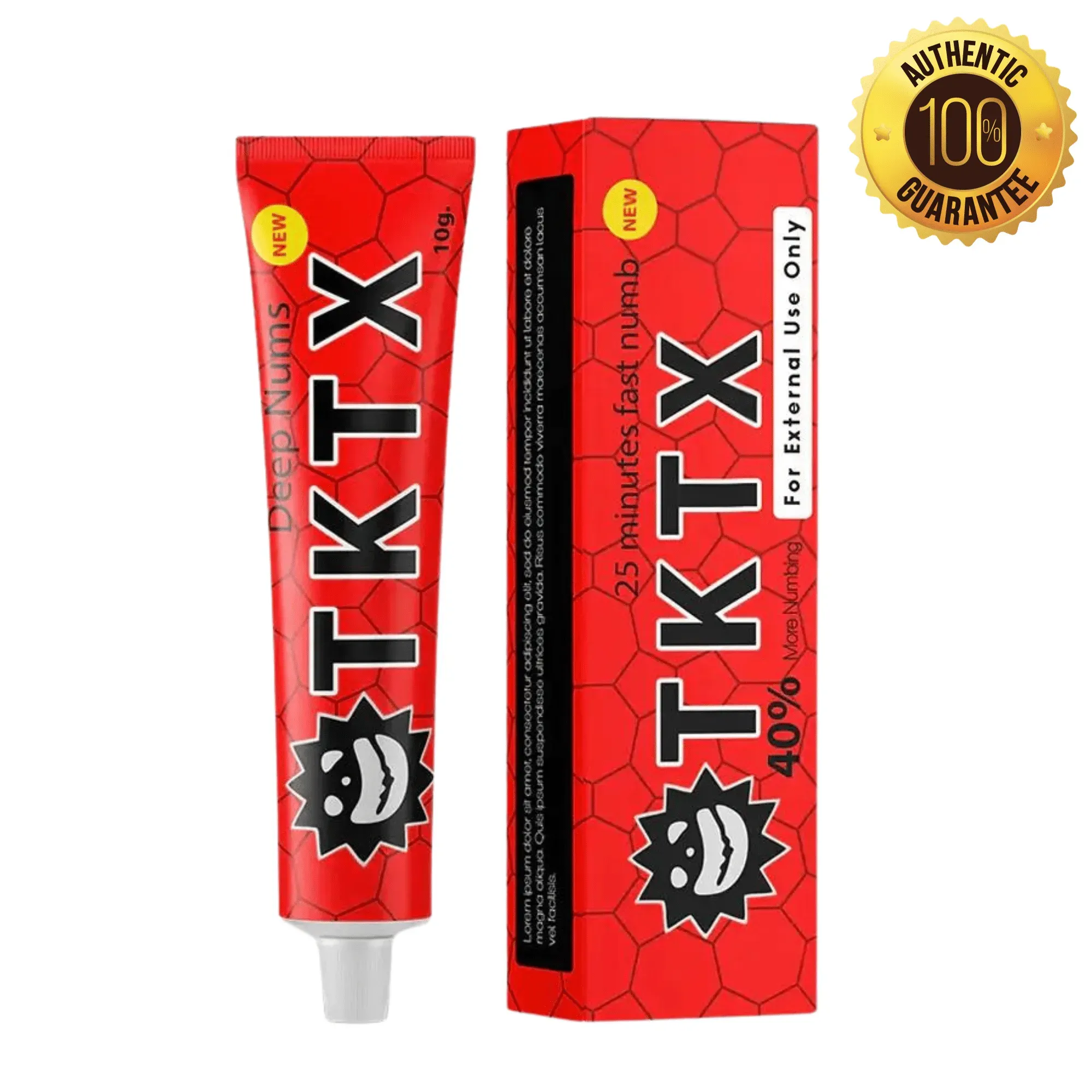 Red TKTX Numbing Cream 10g
