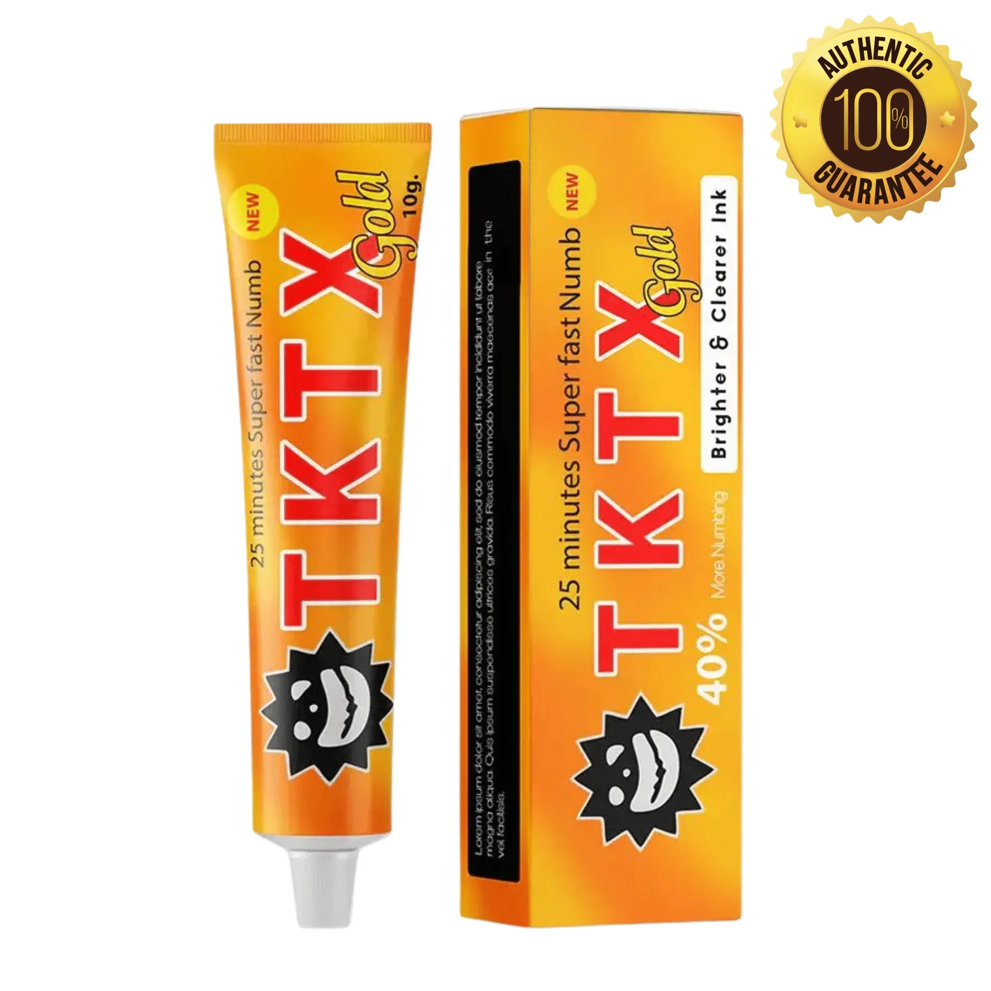 Yellow TKTX Numbing Cream 10g